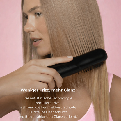 Tragbare Glättungsbürste
